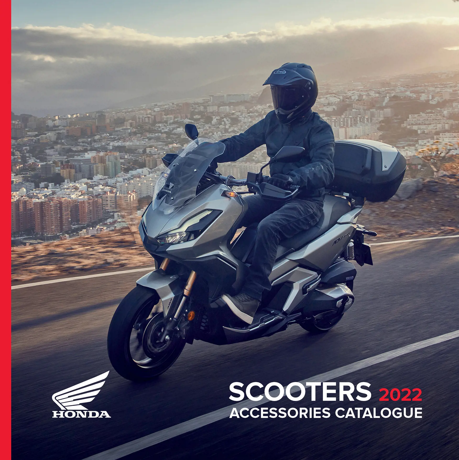 Katalog over Honda Originalt ekstraudstyr til Scooter kategorien 2022