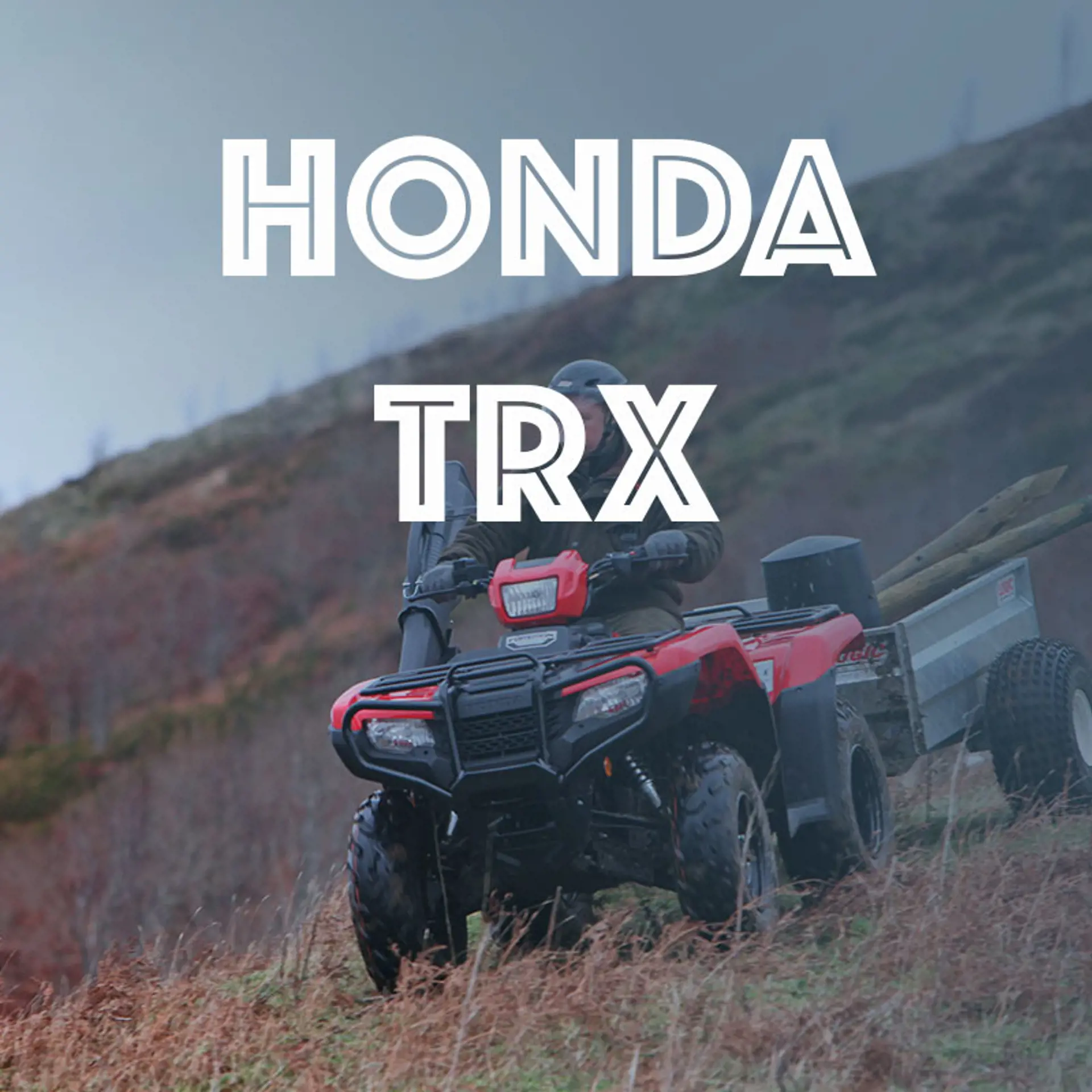Katalog med Hondas ATV sortiment