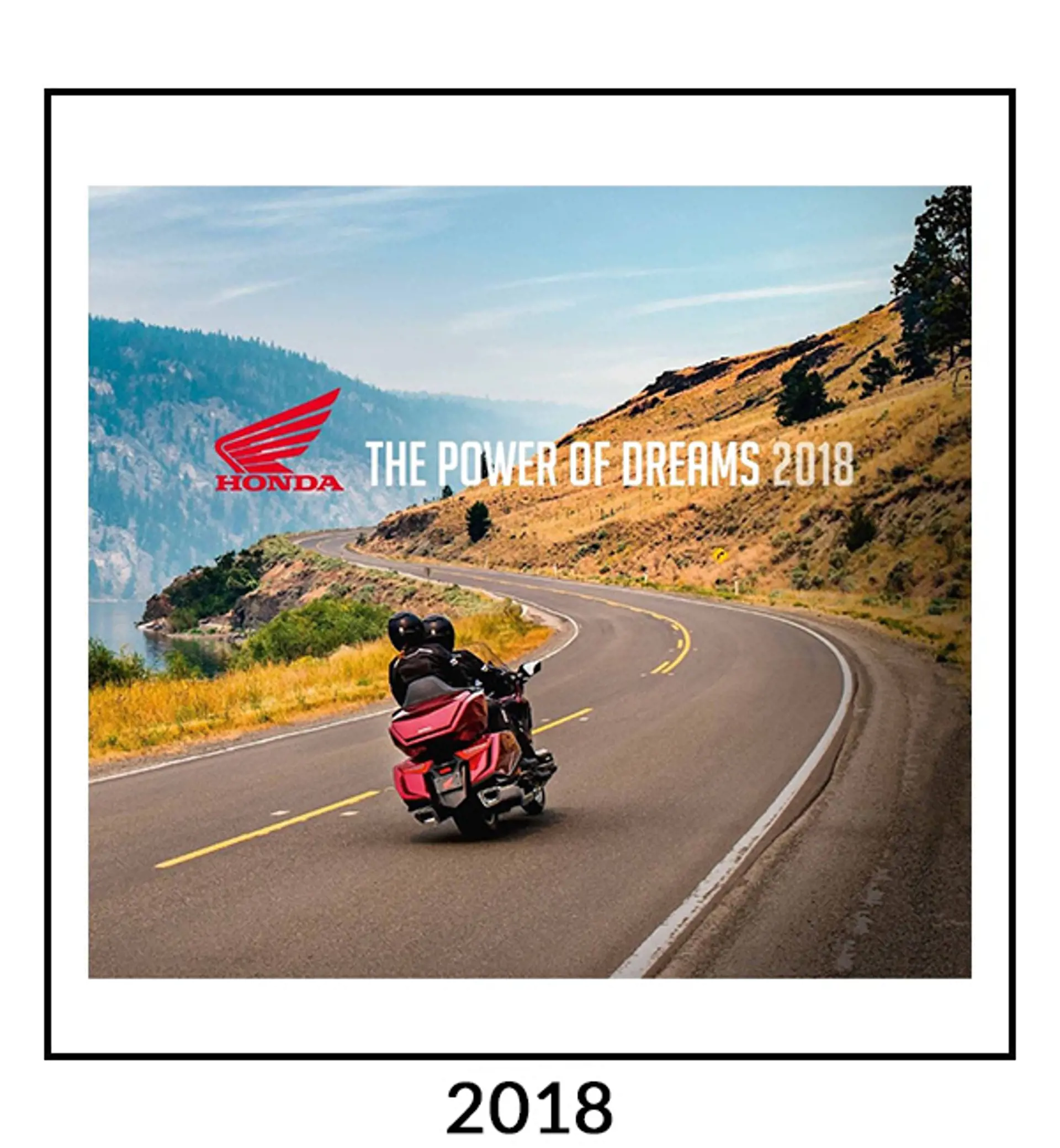 Honda motorcykel katalog 2018