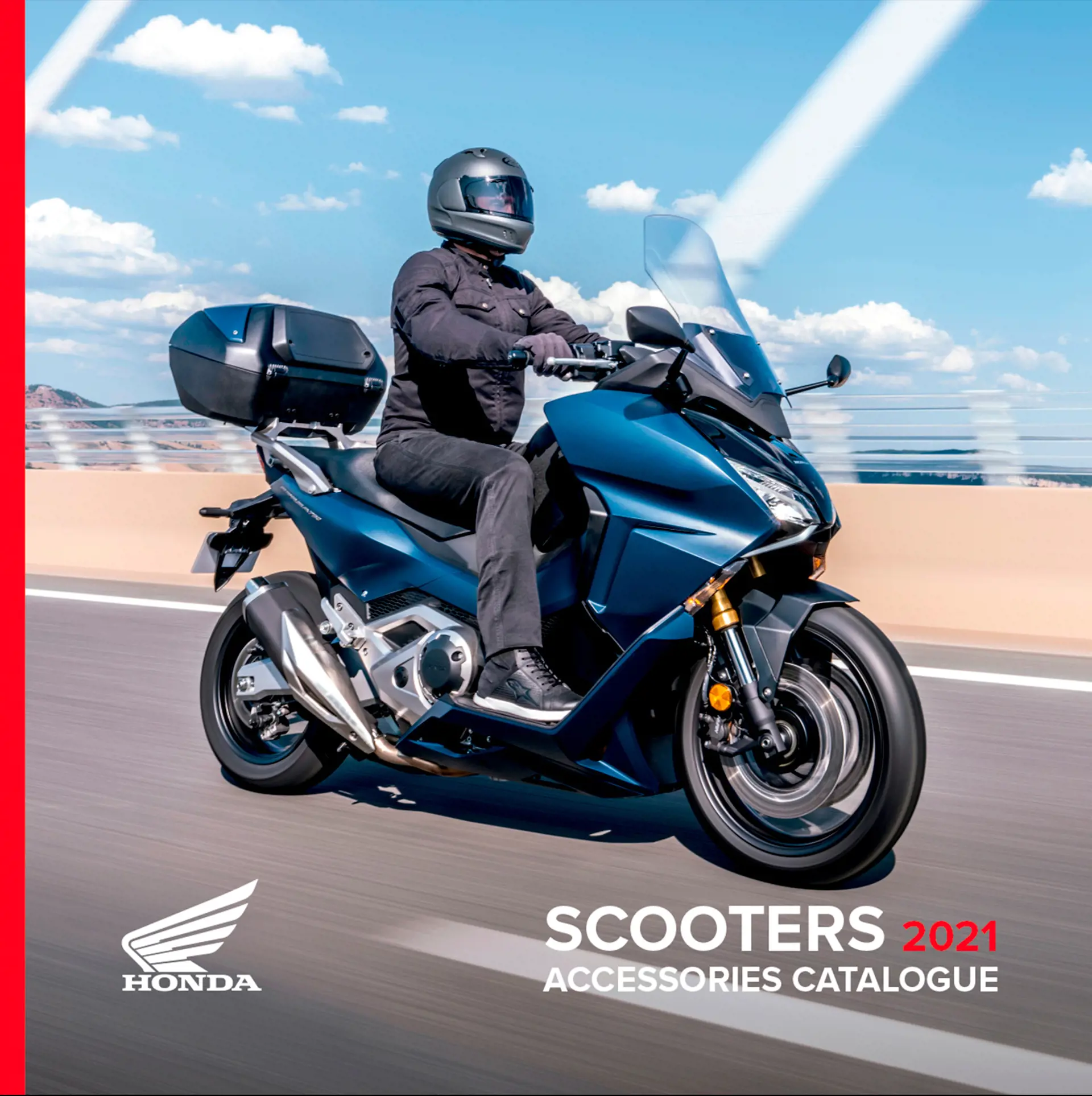 Katalog over Honda Originalt ekstraudstyr til Scooter kategorien 2021