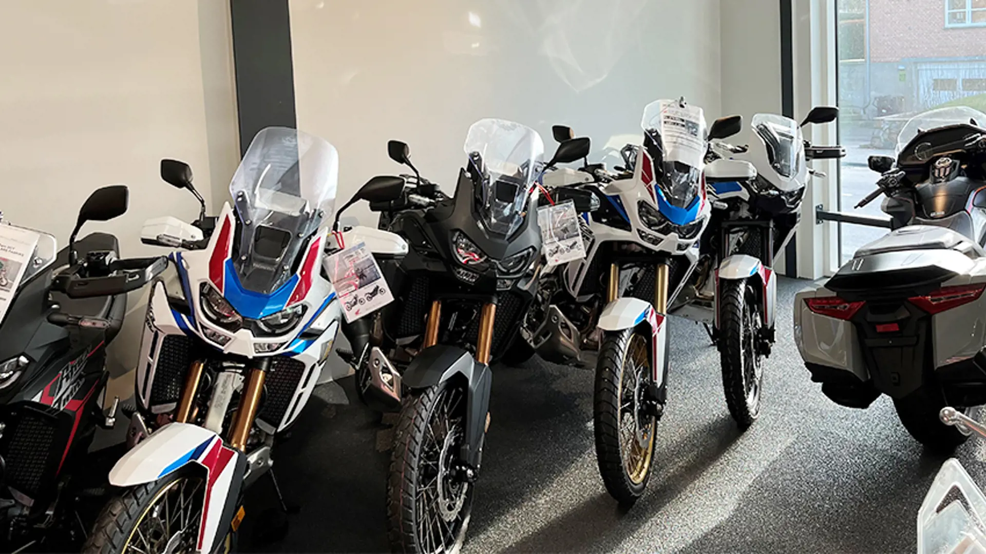 De danske Honda motorcykelforhandlere har et stort udvalg af brugte motorcykler