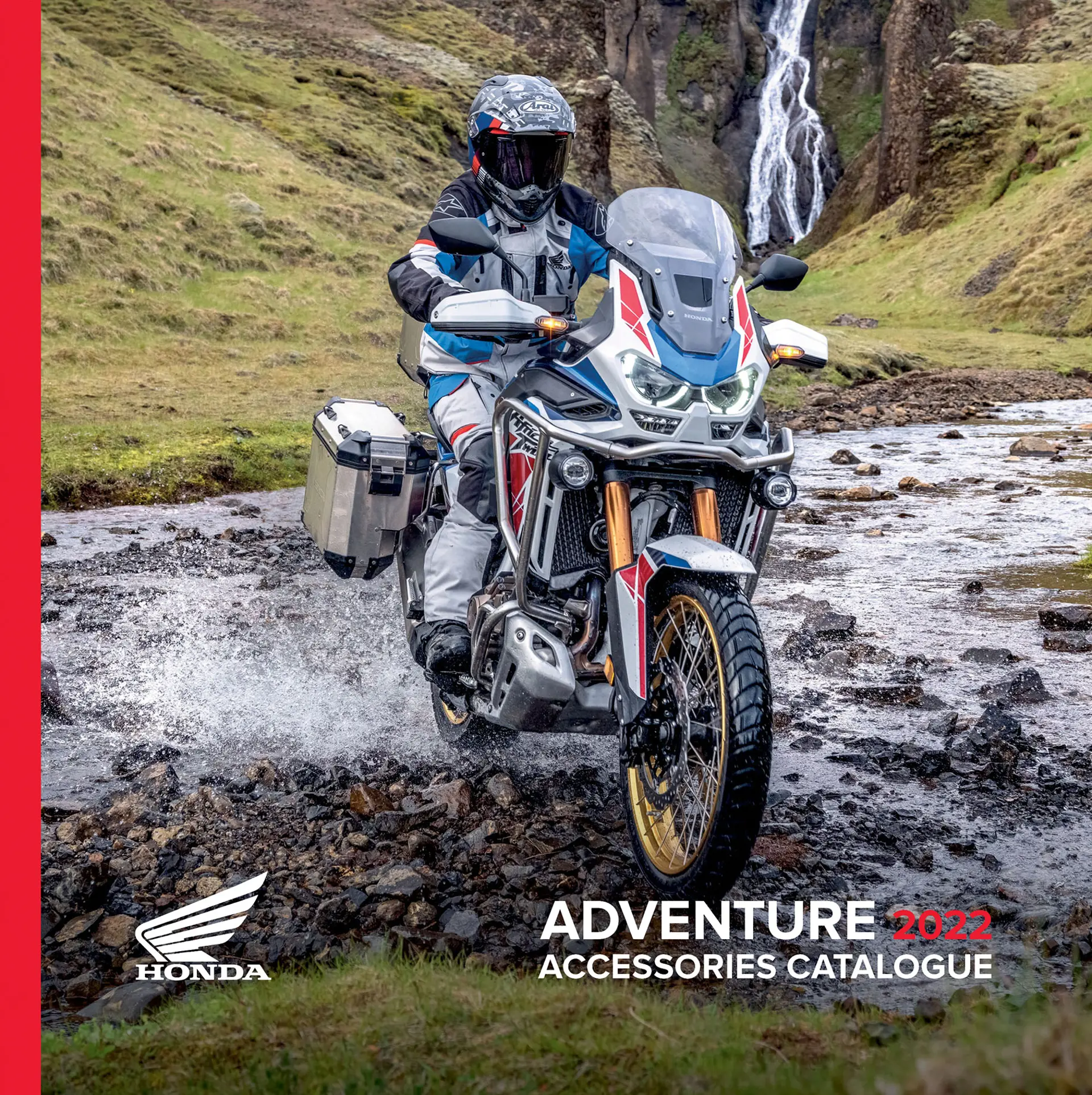Katalog over Honda Originalt ekstraudstyr til Adventure kategorien 2022