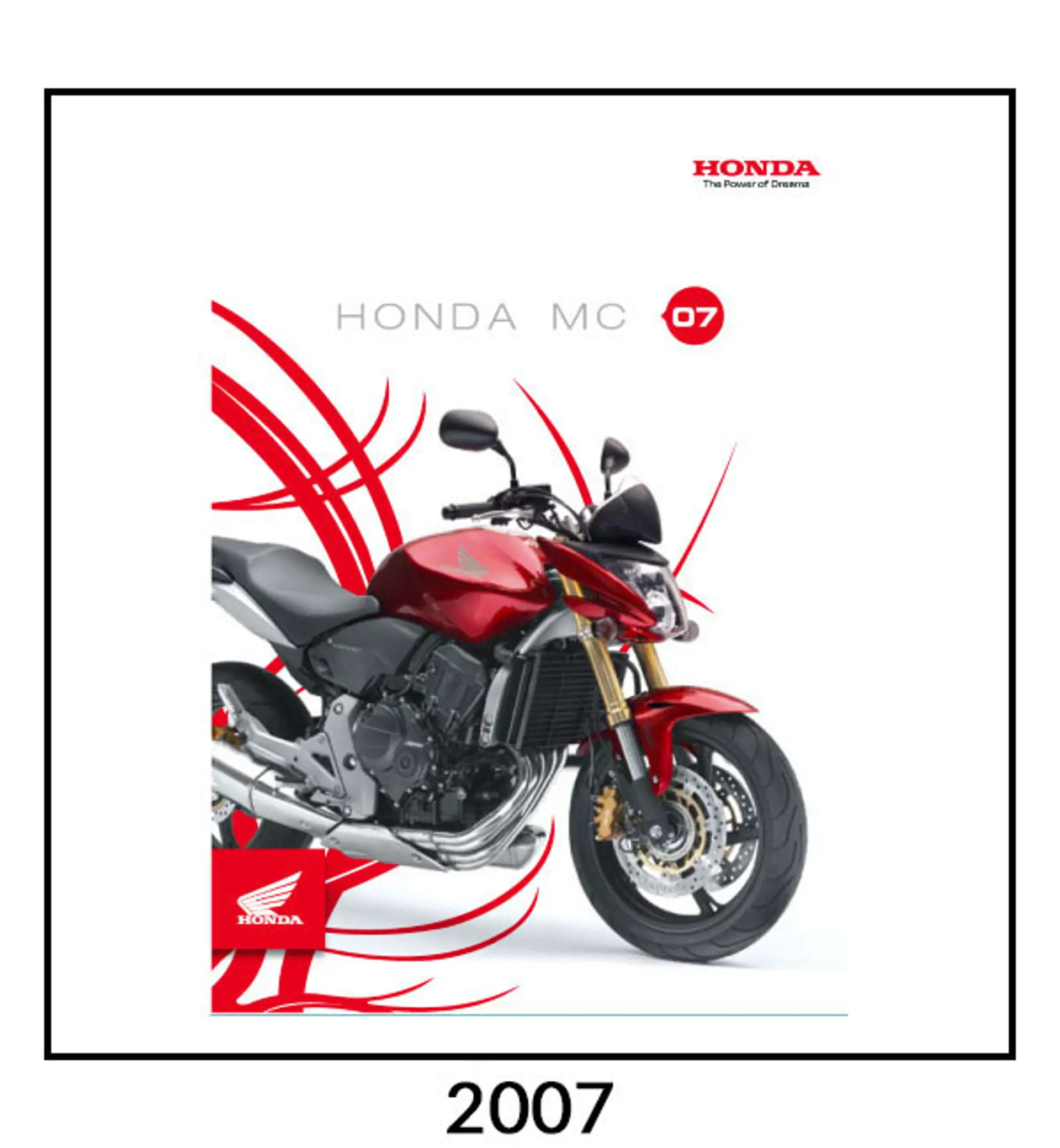 Honda motorcykel katalog 2007
