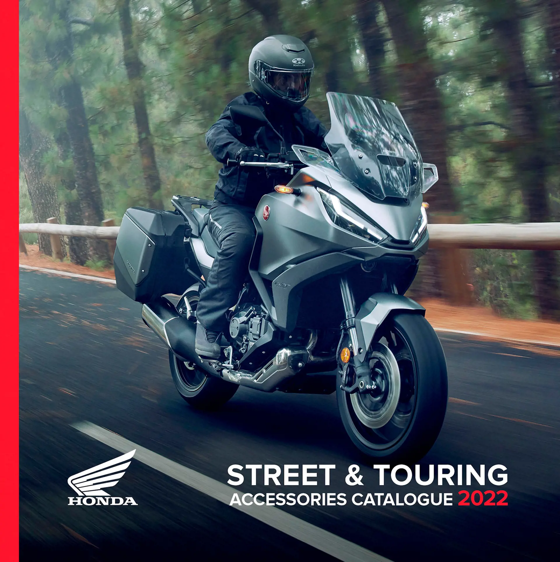 Katalog over Honda Originalt ekstraudstyr til Street og touring kategorien 2022