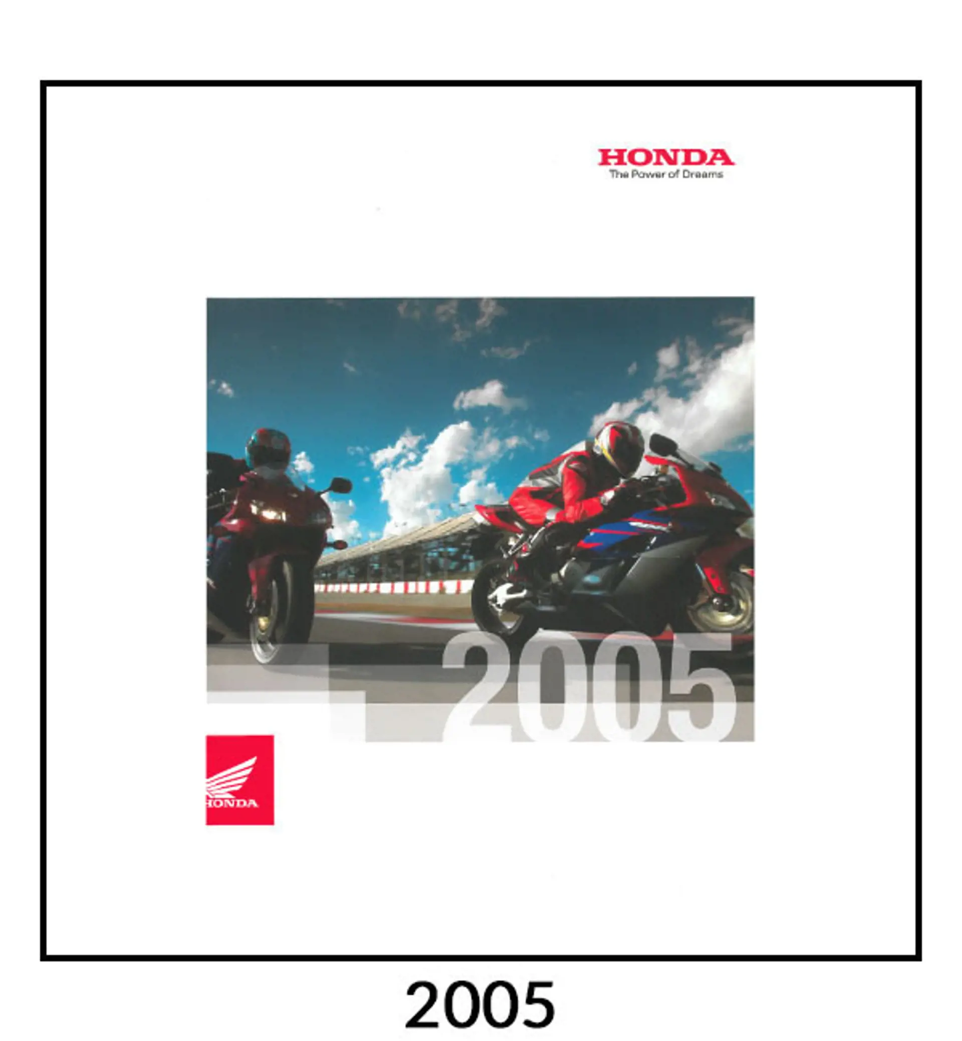 Honda motorcykel katalog 2005