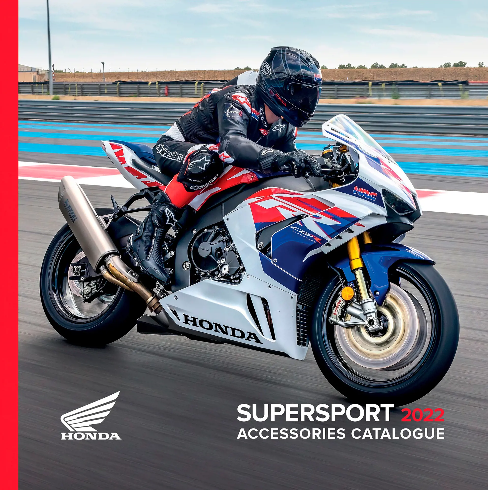 Katalog over Honda Originalt ekstraudstyr til Supersport kategorien 2022