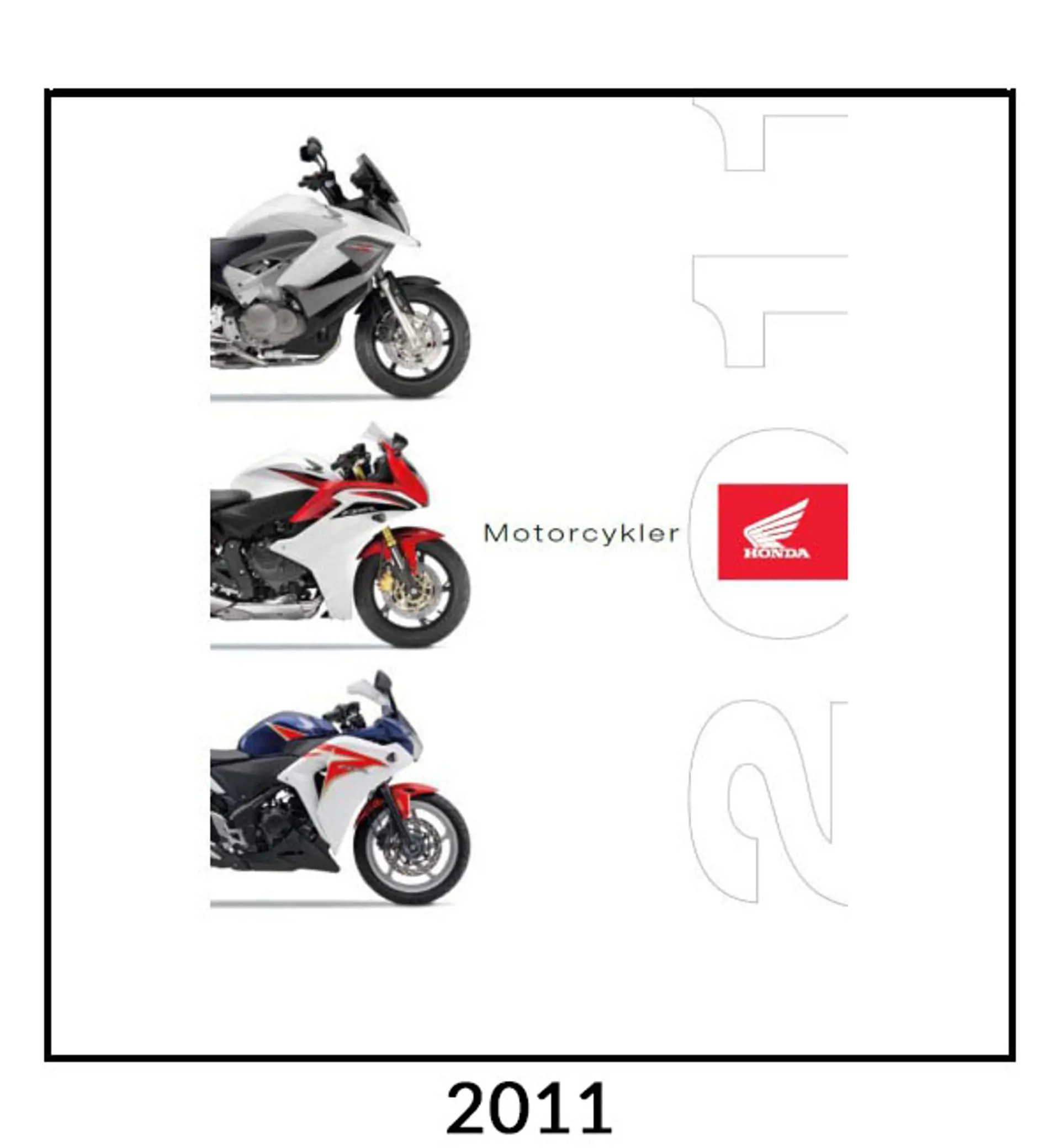 Honda motorcykel katalog 2011